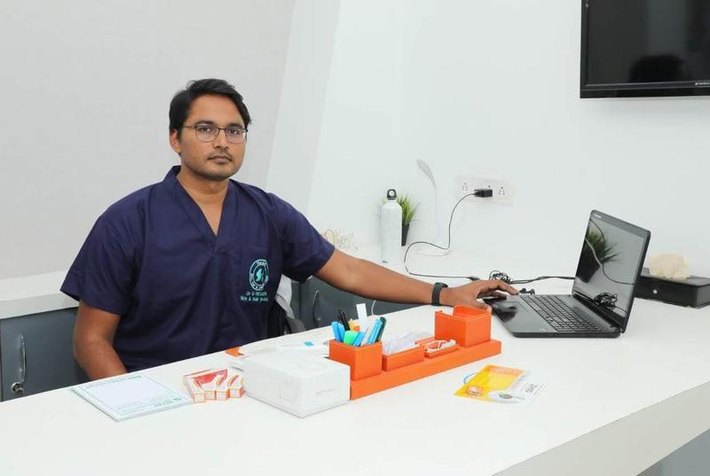 Dr. G. Revanth at Dr. Revanth's Hair Clinic, Banjara Hills, Hyderabad