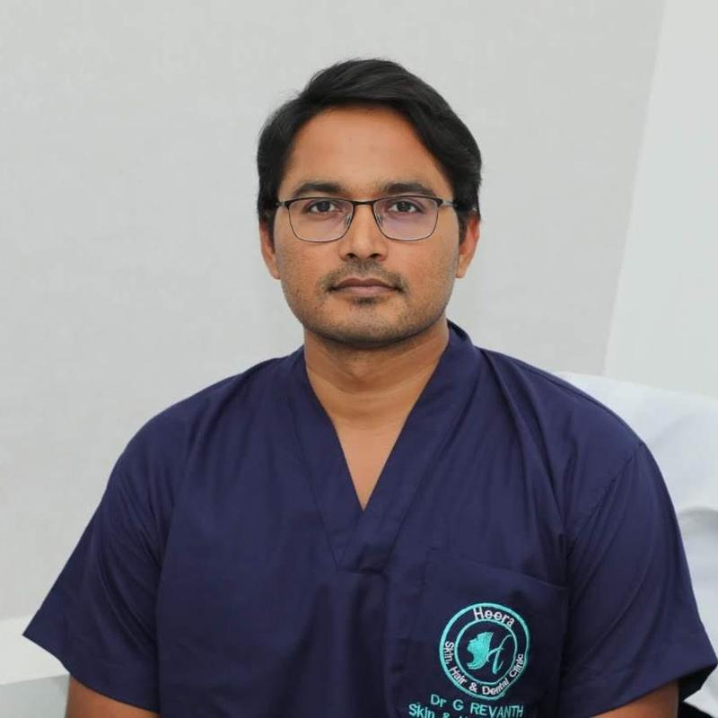 Dr. G. Revanth at Dr. Revanth's Hair Clinic, Banjara Hills, Hyderabad